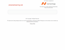 Tablet Screenshot of empirestreaming.net